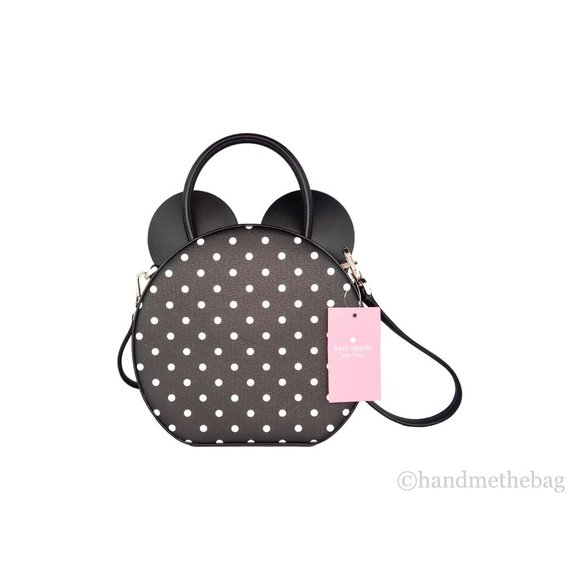 NEW Kate Spade X Disney Minnie Mouse Small Crossbody Bag Refined Grain Leather - Picture 9 of 9